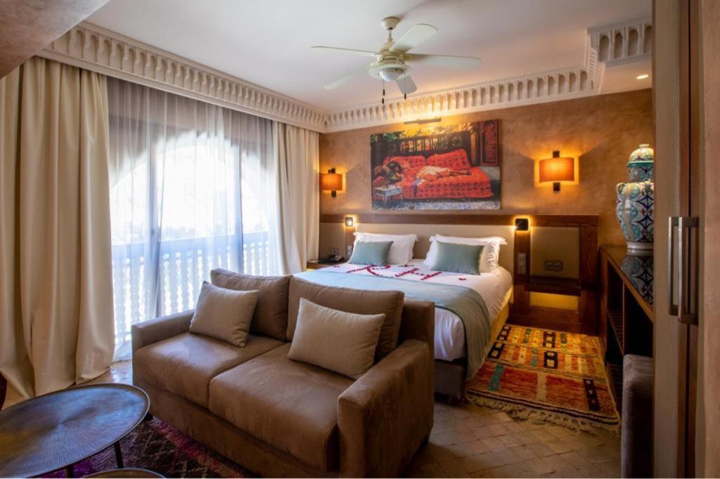 Les Jardins De La Koutoubia Hotel Marrakesh Ngoại thất bức ảnh A room at the hotel