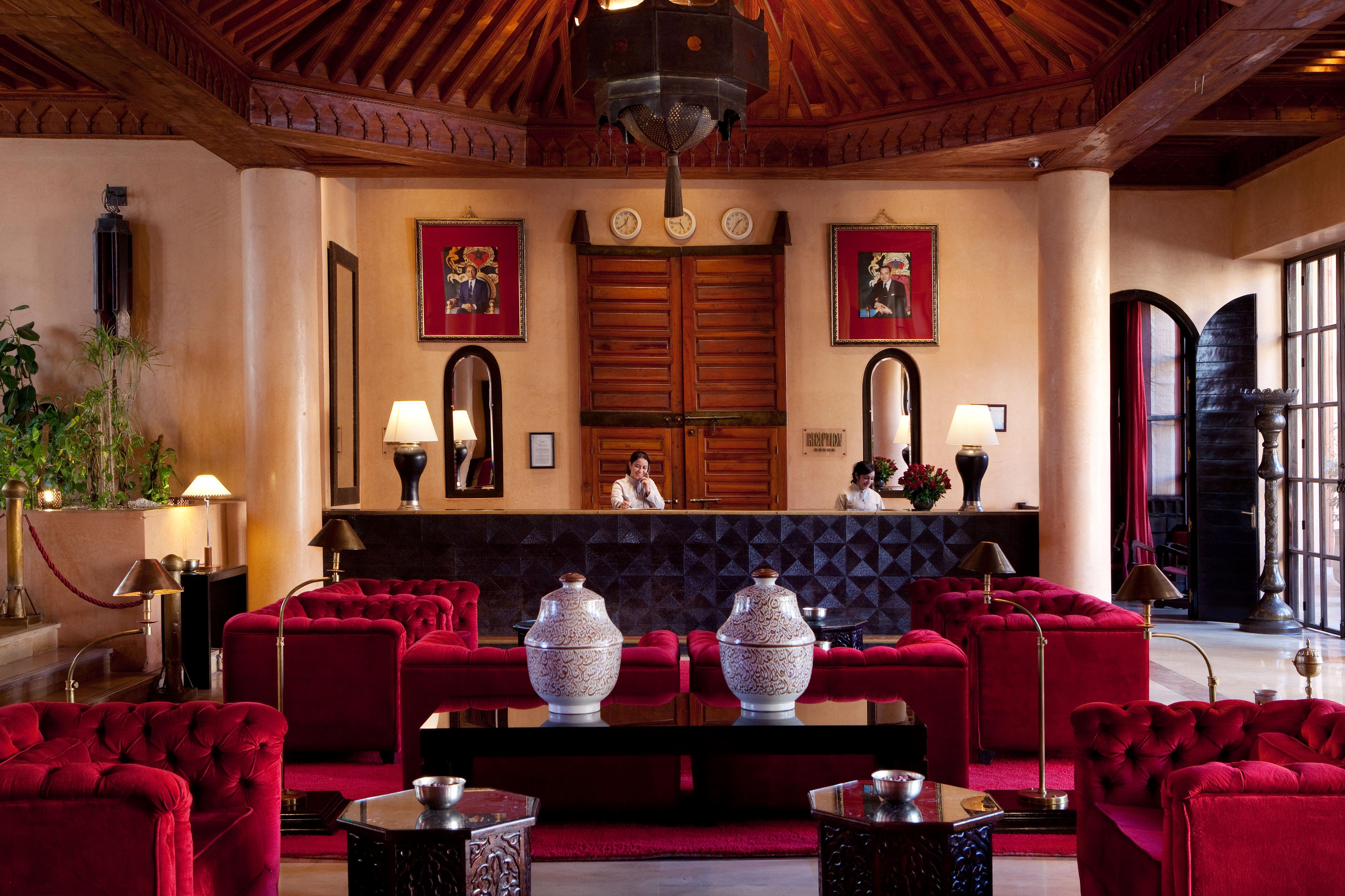 Les Jardins De La Koutoubia Hotel Marrakesh Ngoại thất bức ảnh The lobby of the Mandarin Oriental, Marrakech