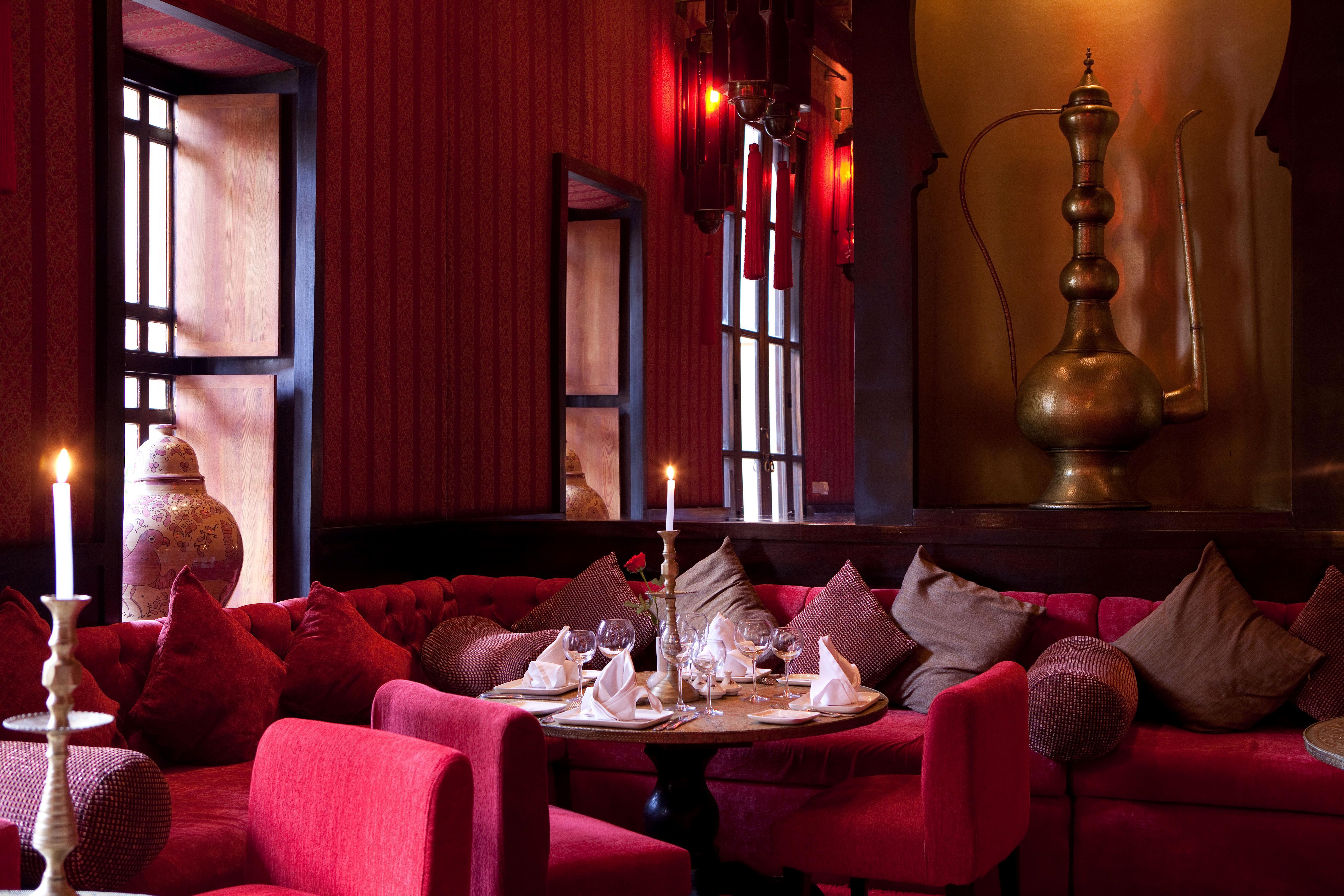 Les Jardins De La Koutoubia Hotel Marrakesh Ngoại thất bức ảnh The restaurant