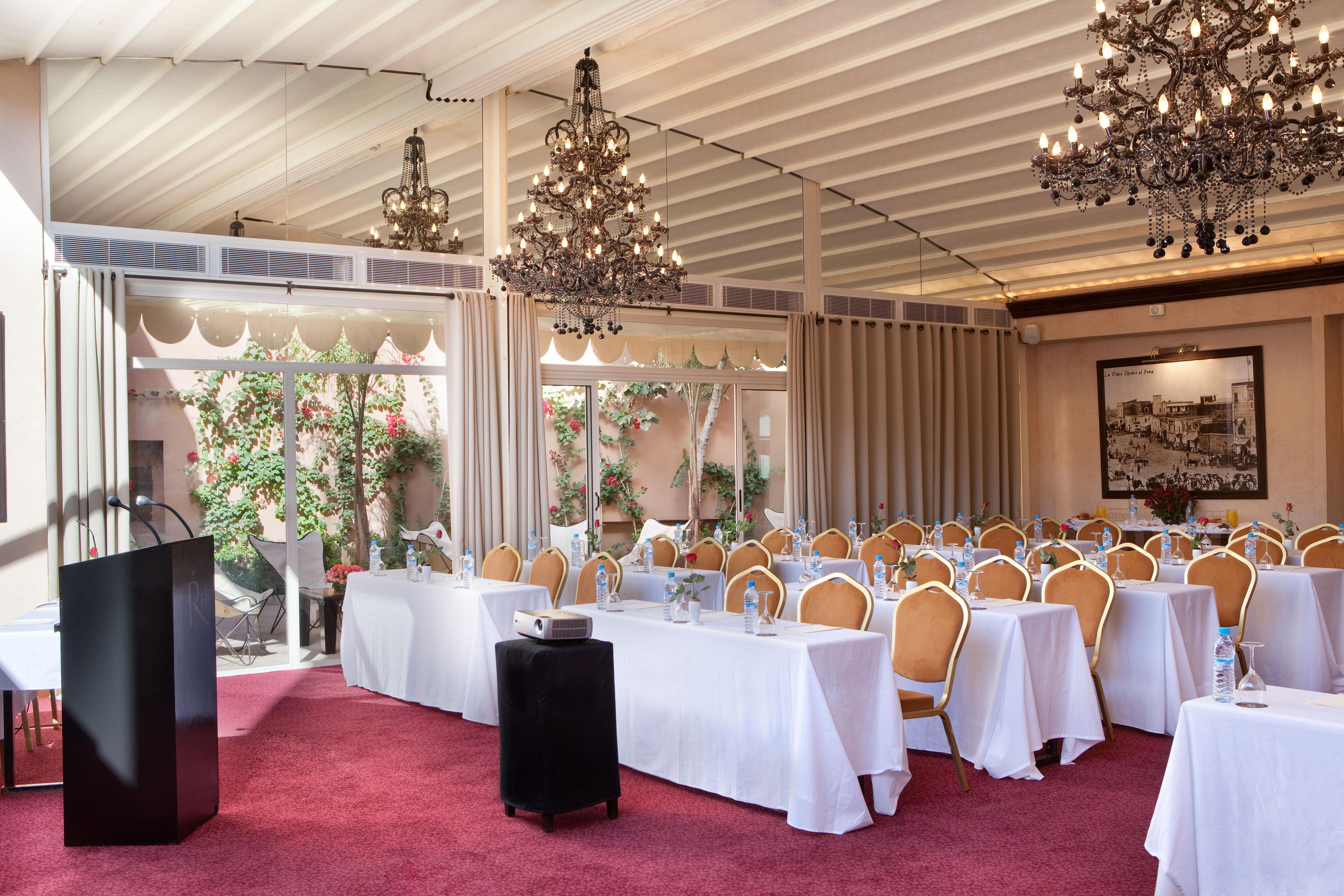 Les Jardins De La Koutoubia Hotel Marrakesh Ngoại thất bức ảnh The meeting room