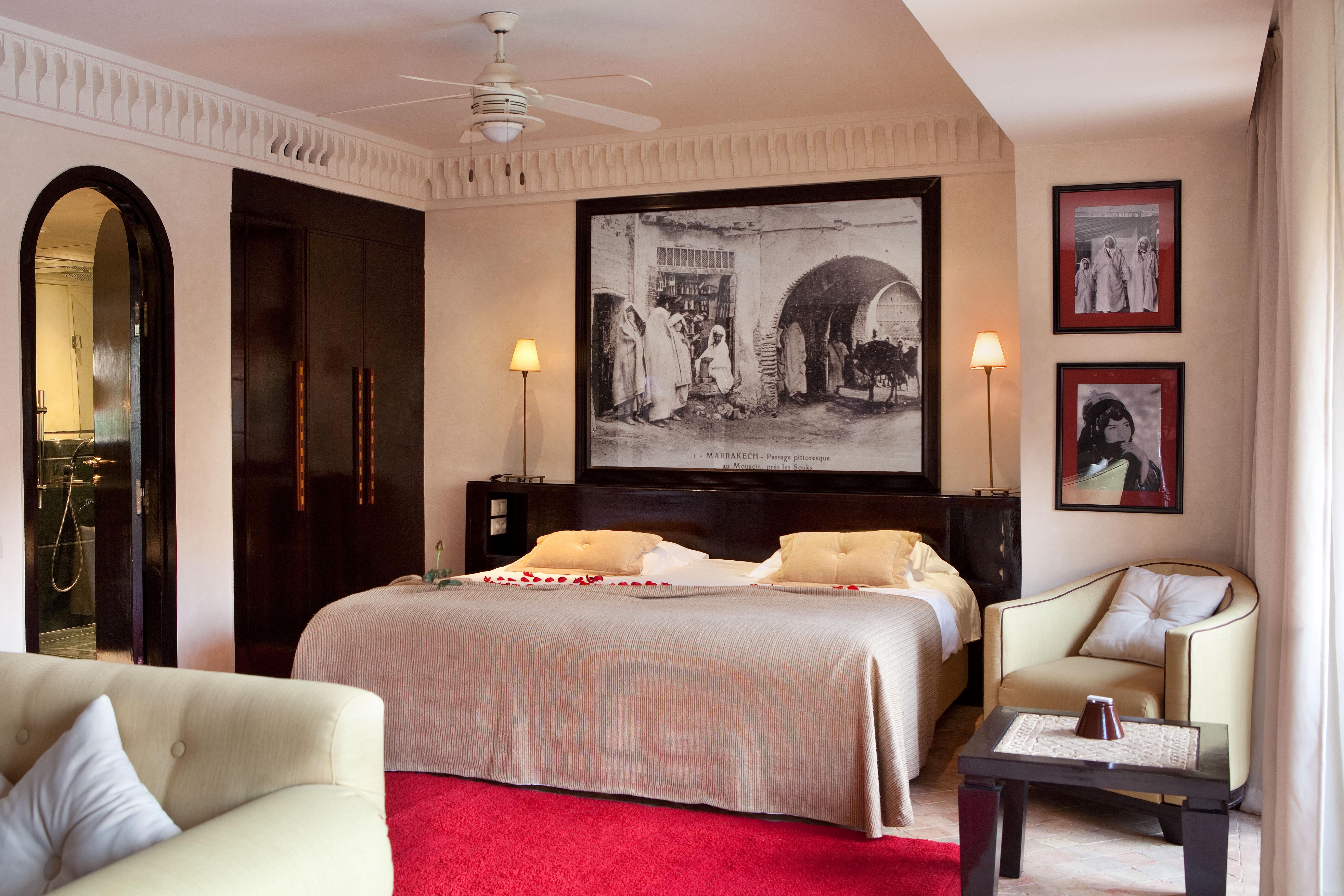 Les Jardins De La Koutoubia Hotel Marrakesh Ngoại thất bức ảnh A room at the hotel