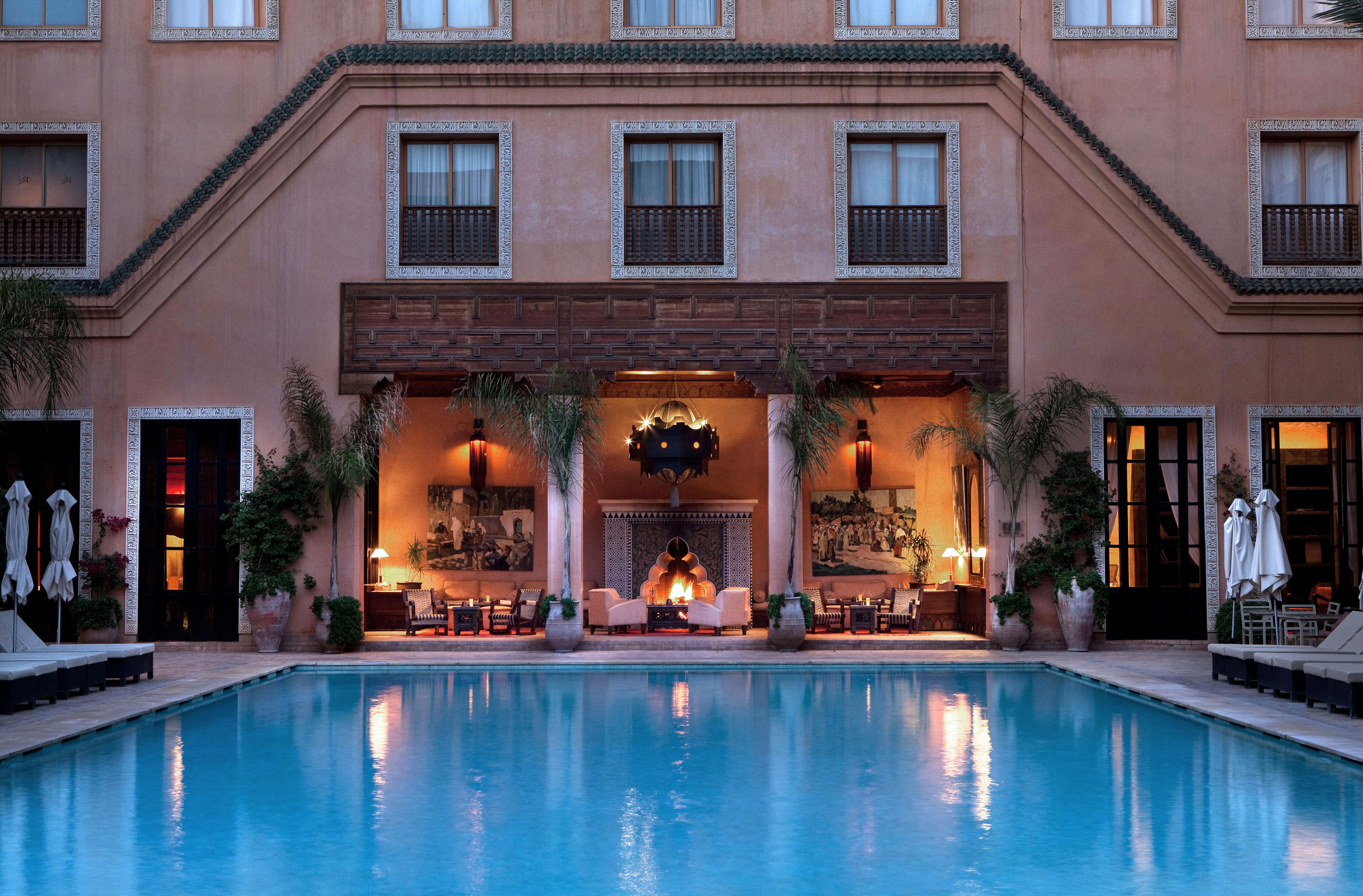 Les Jardins De La Koutoubia Hotel Marrakesh Ngoại thất bức ảnh The pool at the Four Seasons Hotel in Marrakech