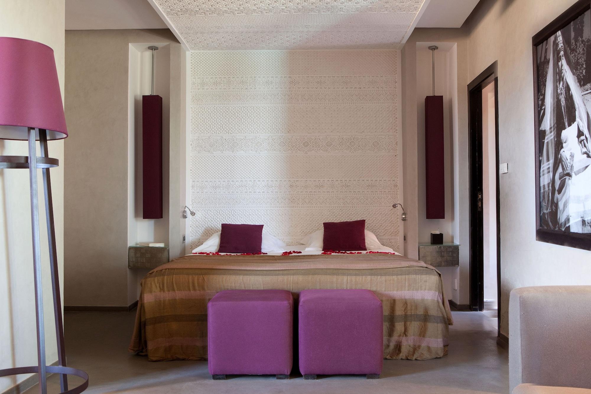Les Jardins De La Koutoubia Hotel Marrakesh Ngoại thất bức ảnh A room at the hotel