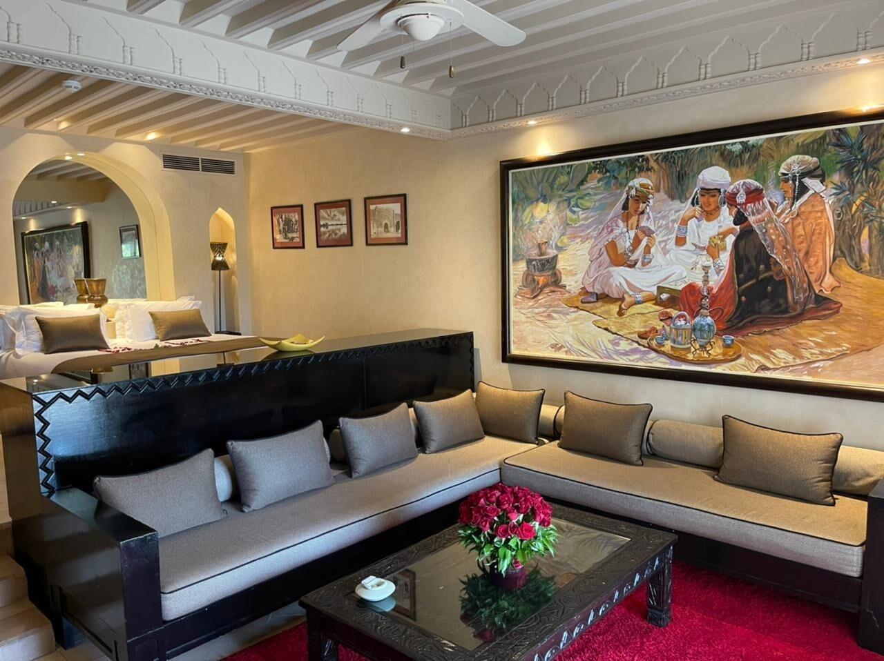 Les Jardins De La Koutoubia Hotel Marrakesh Ngoại thất bức ảnh A suite at the hotel