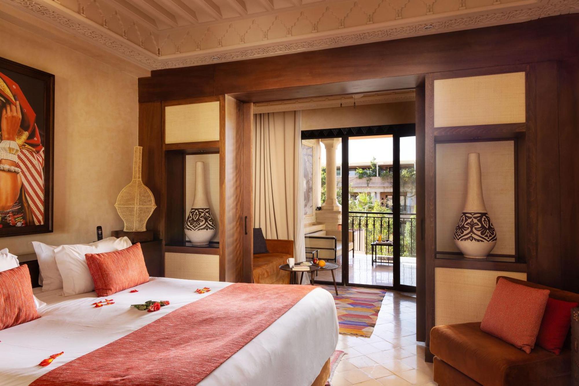 Les Jardins De La Koutoubia Hotel Marrakesh Ngoại thất bức ảnh A room at the hotel